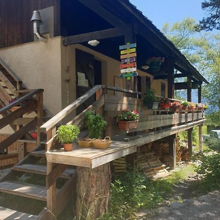 ホテル Les Pinees Chateauroux-les-Alpes エクステリア 写真